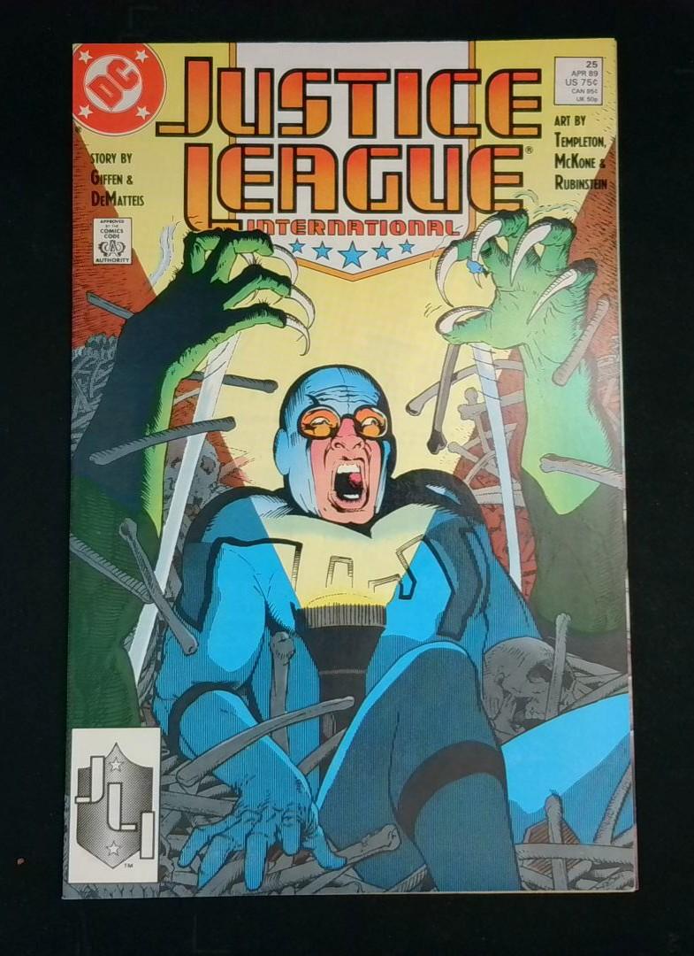 Justice League International #25, VF DC, 1989