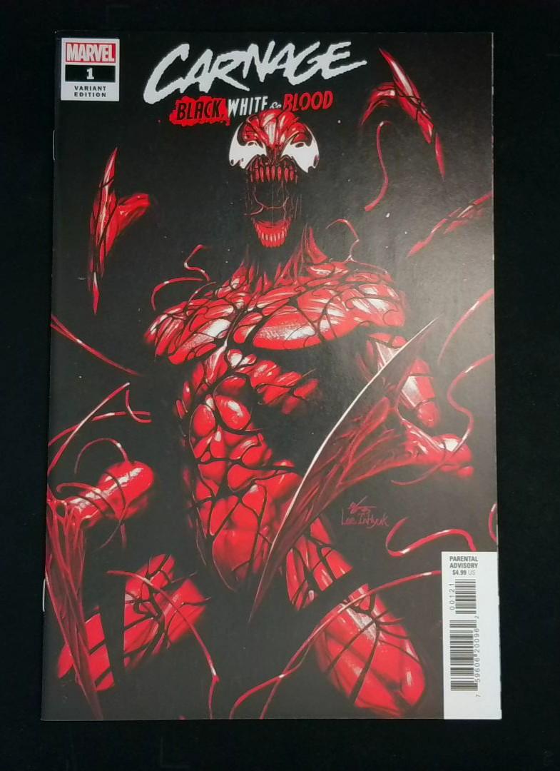 Carnage Black White & Blood #1, Variant Cvr, Marvel, 2021