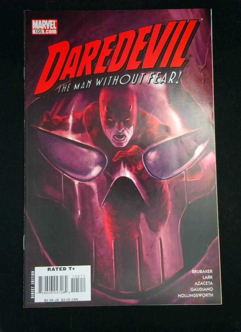Daredevil #105, VF+ Marvel, 2008