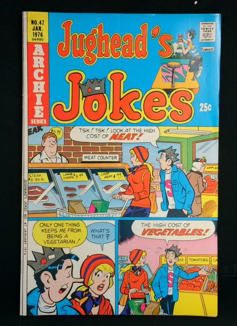 Jughead's Jokes #47, Archie, 1976