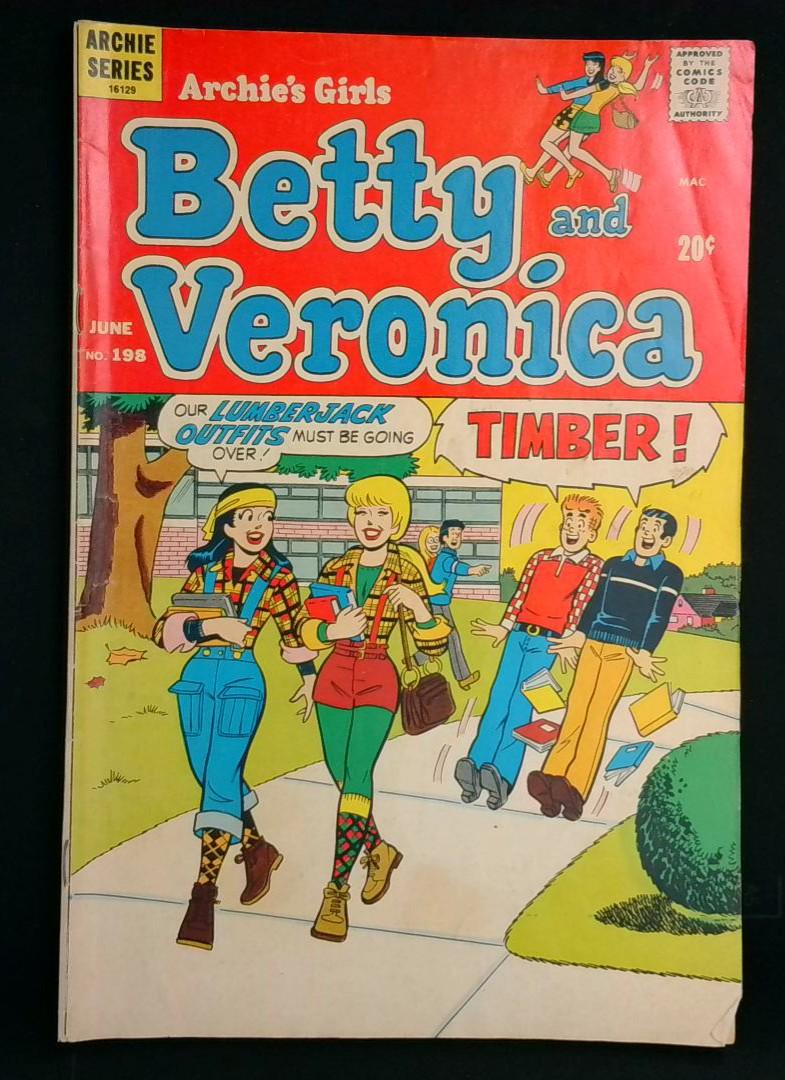Archie's Girls Betty and Veronica #198, Archie, 1971