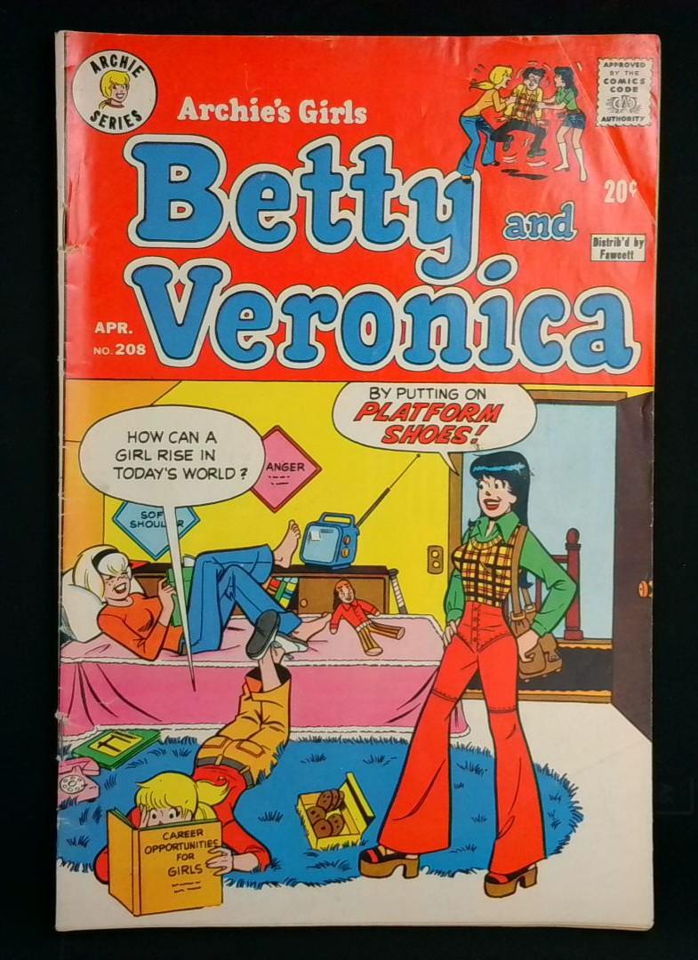 Archie's Girls Betty and Veronica #208, Archie, 1972