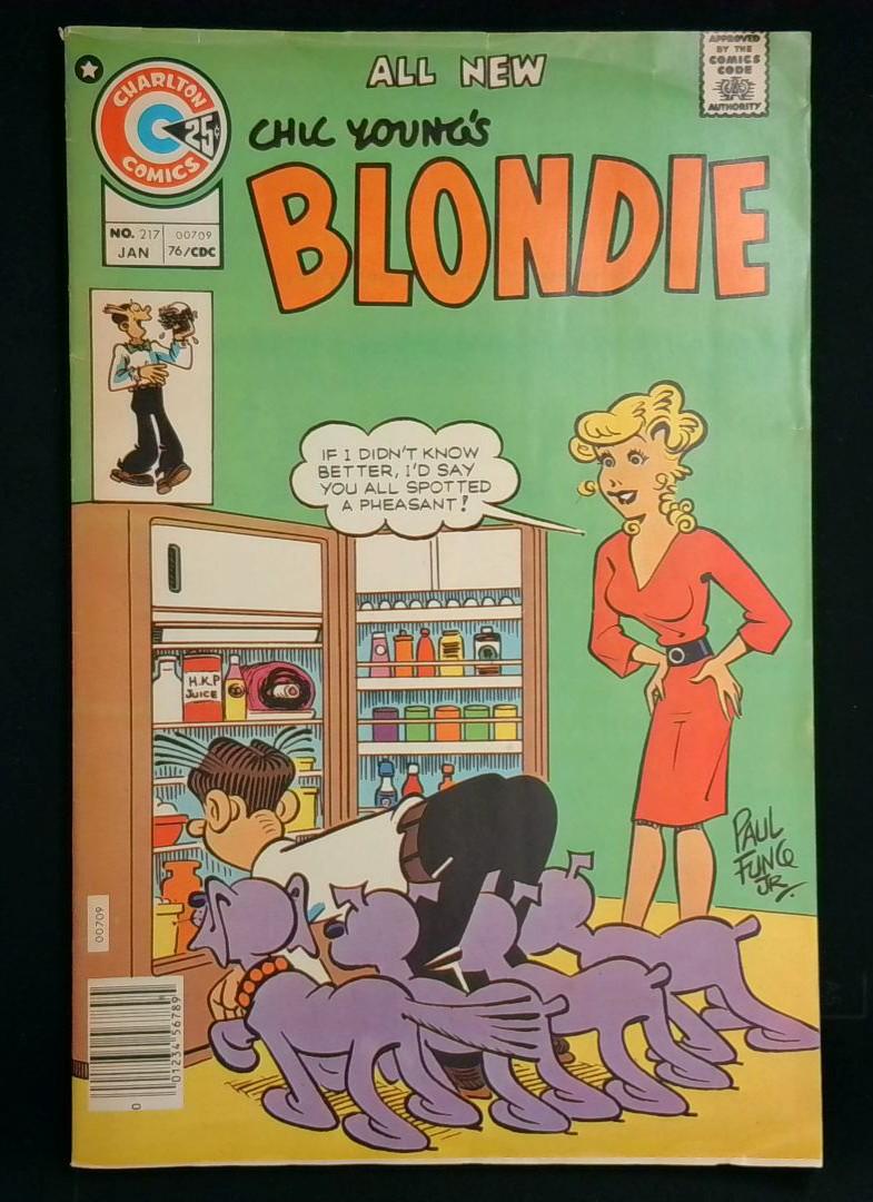 Chic Young's Blondie #217, Charlton Comics, 1976