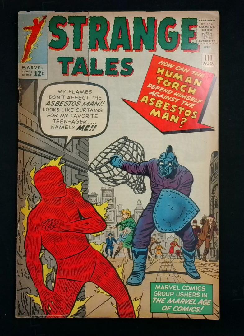 Strange Tales #111, 2nd App of Doctor Strange Vg+ Marvel, 1963