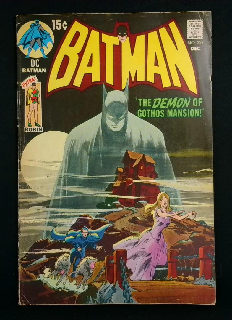 Batman #227, Neal Adams Homage Vg/Fn DC, 1970