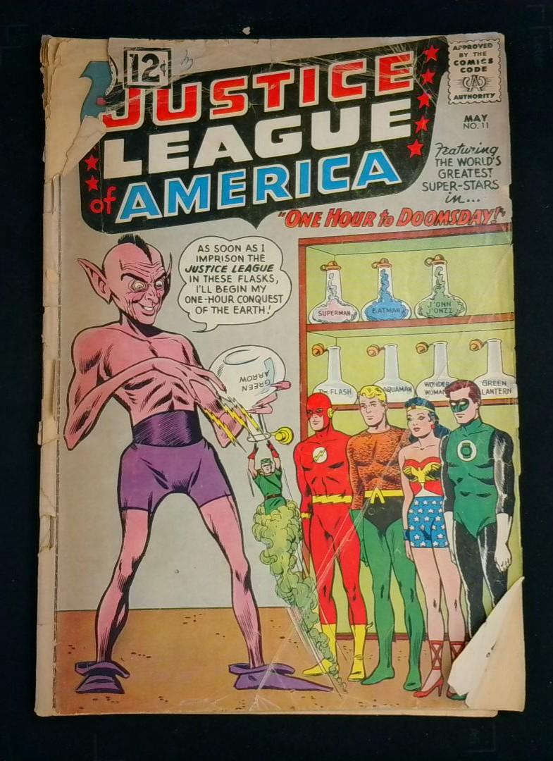 Justice League of America #11, Fr/Gd DC Comics, 1962