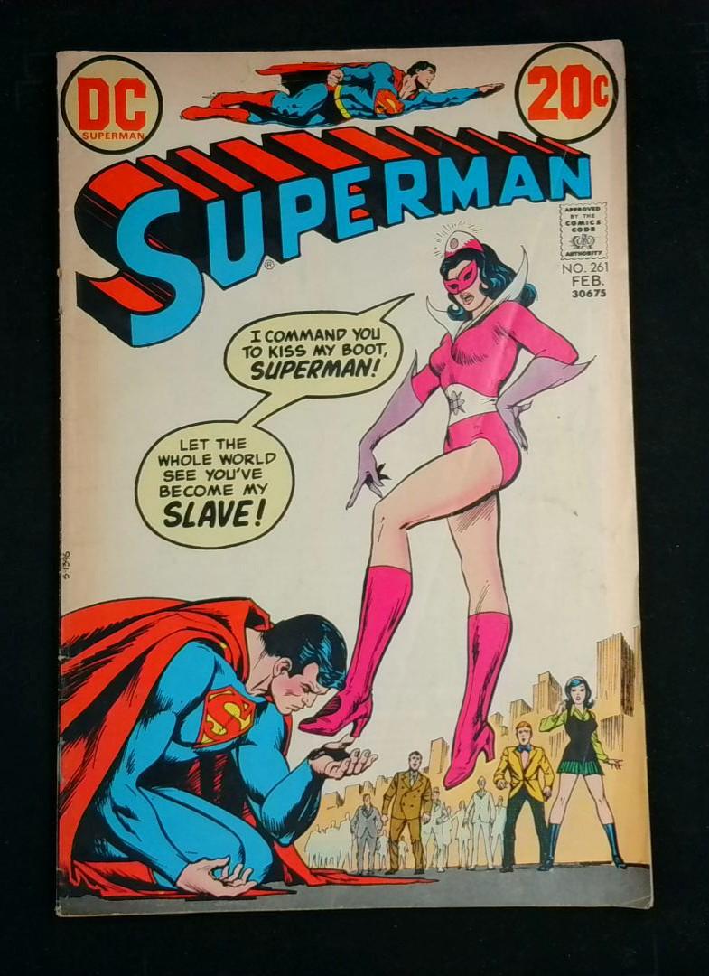 Superman #261, Classic Star Sapphier Nick Cardy Fn- DC, 1973