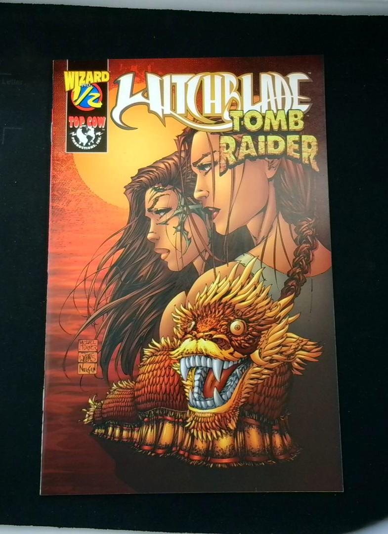 Witchblade Tomb Raider #1/2, Wizard Top Cow Edition, NM Top Cow, 1999