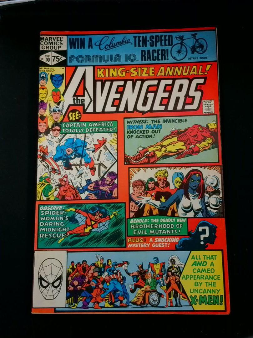Avengers Annual #10, 1st Appearance of Rogue Marvel, 1981 SEE PICS