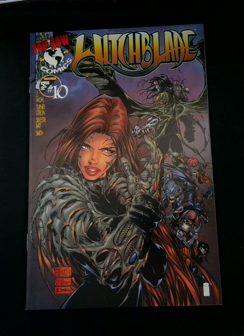 Witchblade #10, VF+ 1st Appearance of Darkness, Top Cow, 1996