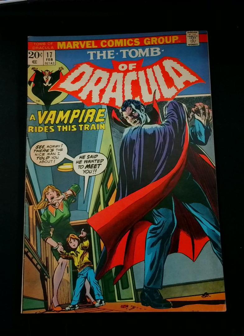 Tomb of Dracula #17, FN Early Blade Appearance Marvel, 1974
