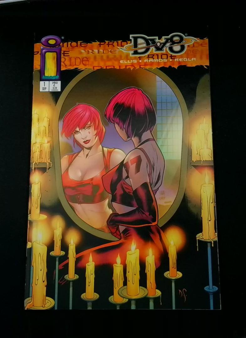 DV8 #1, VF/NM Dave Stevens Pride Cover, Image, 1996