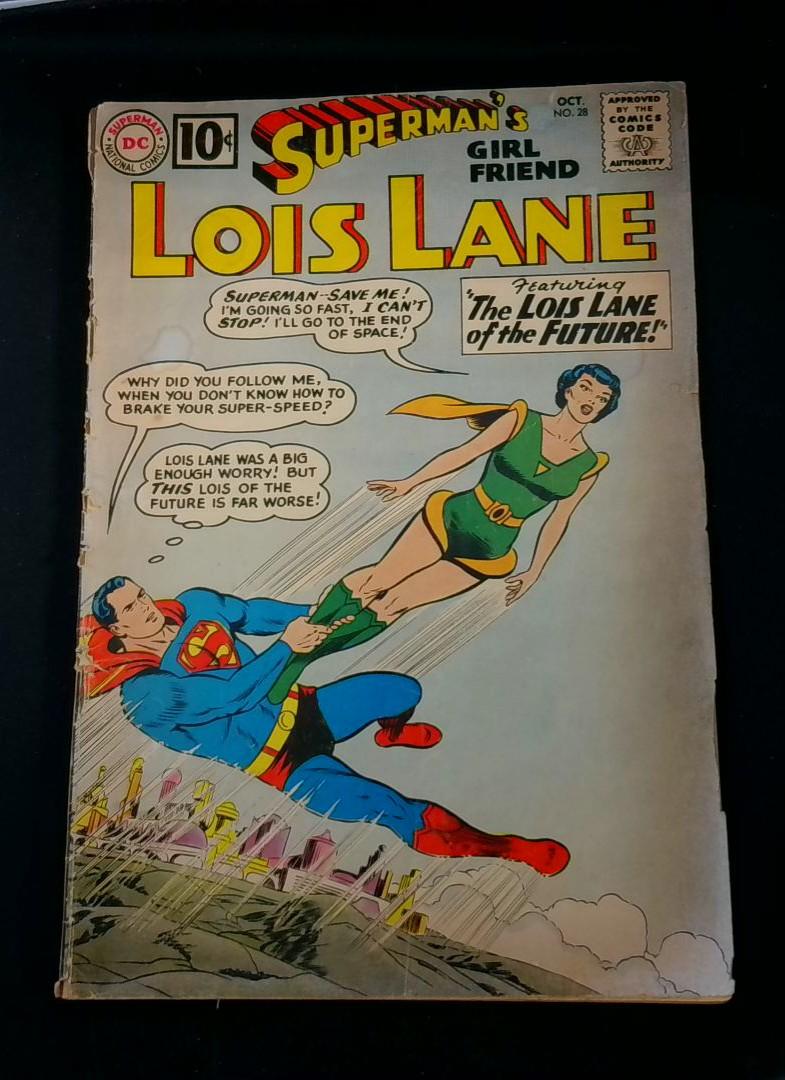 Superman's Girlfriend Lois Lane #28, GD Detatched from Top Staple, DC, 1961
