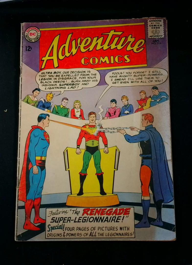 Adventure Comics #316, VG- DC, 1964