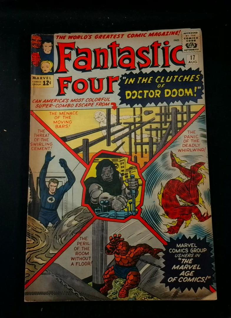 Fantastic Four #17, VG- Dr. Doom Marvel, 1963