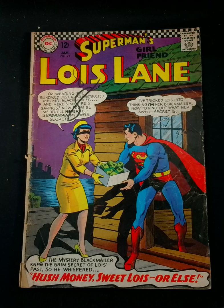 Superman's Girlfriend Lois Lane #71, VG- 2nd Catwoman, DC, 1967