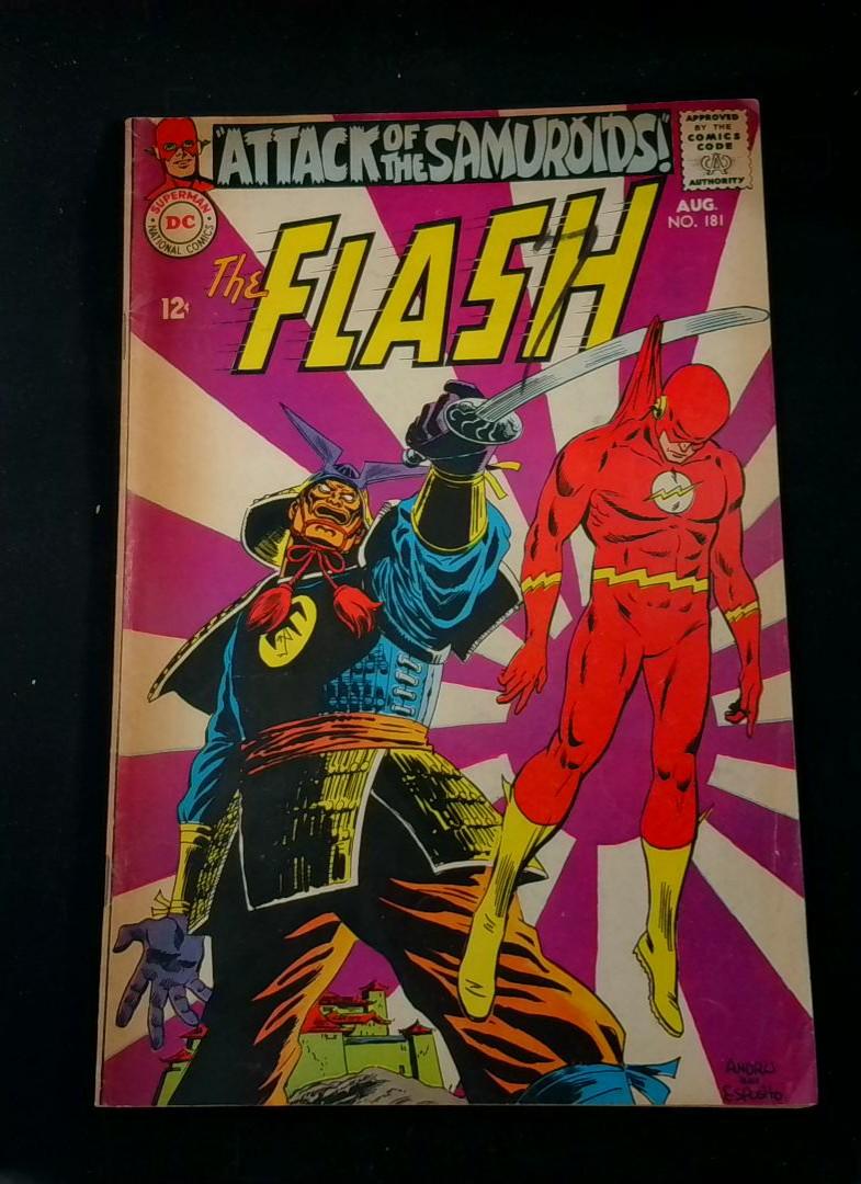 Flash #181, VG+ DC, 1968