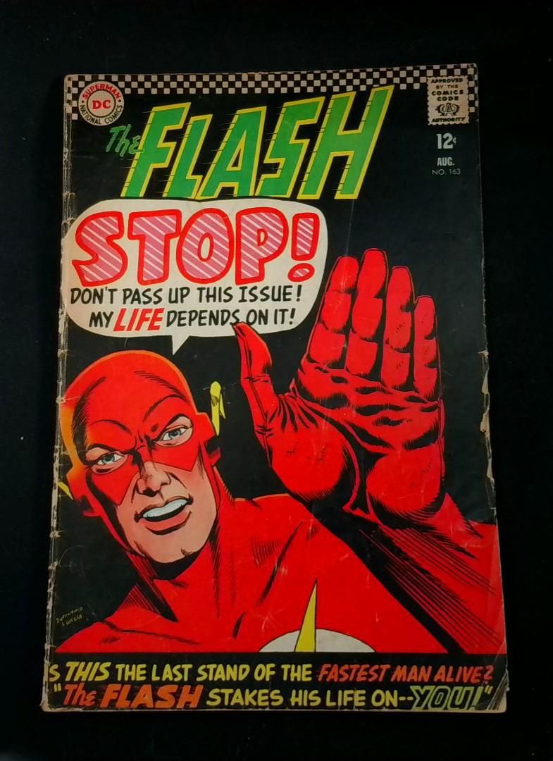 Flash #163, VG DC, 1966
