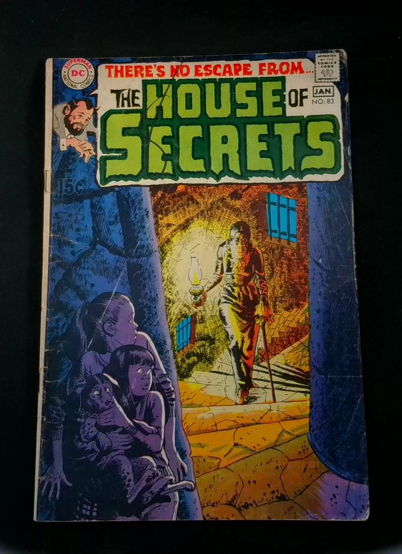 House of Secrets #83, VG- 3.5 DC, 1970