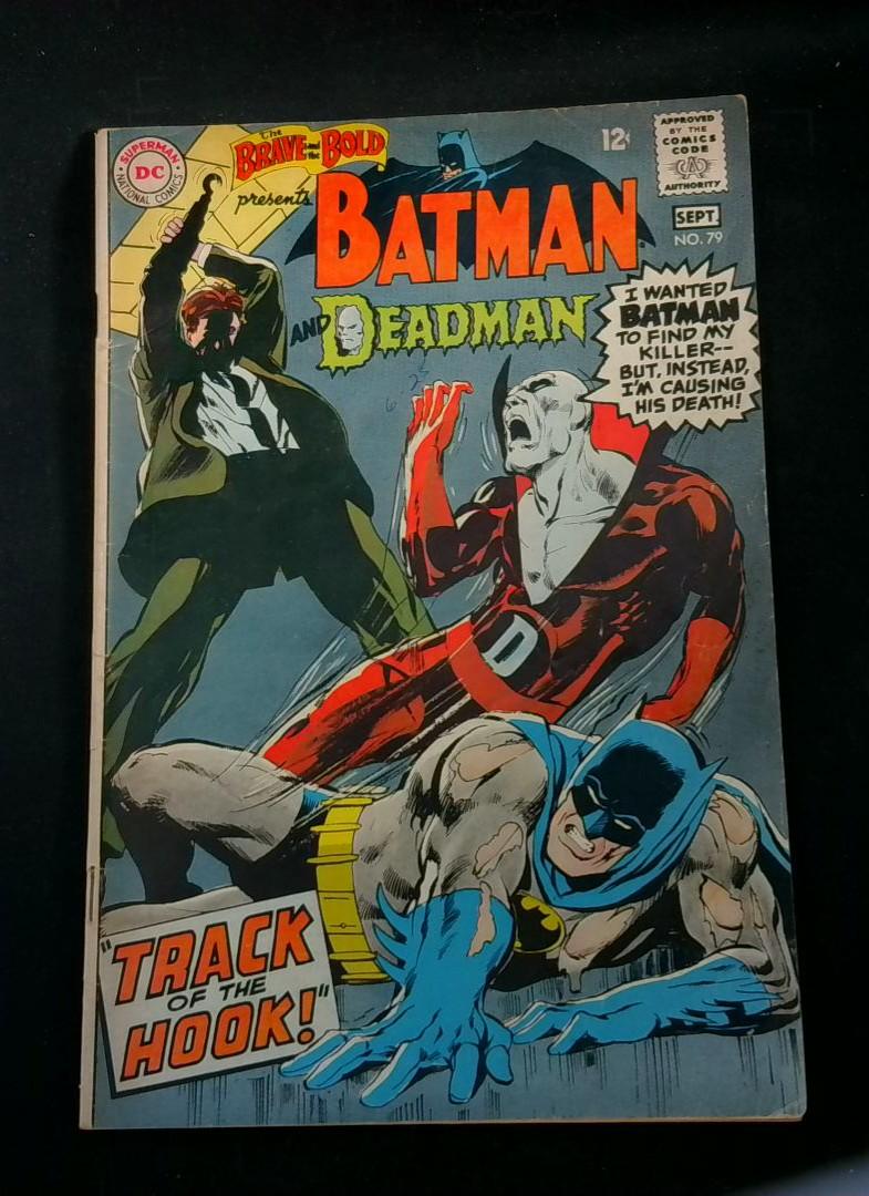 Brave and the Bold #79 VG Neal Adams, Batman and Deadman, DC, 1968