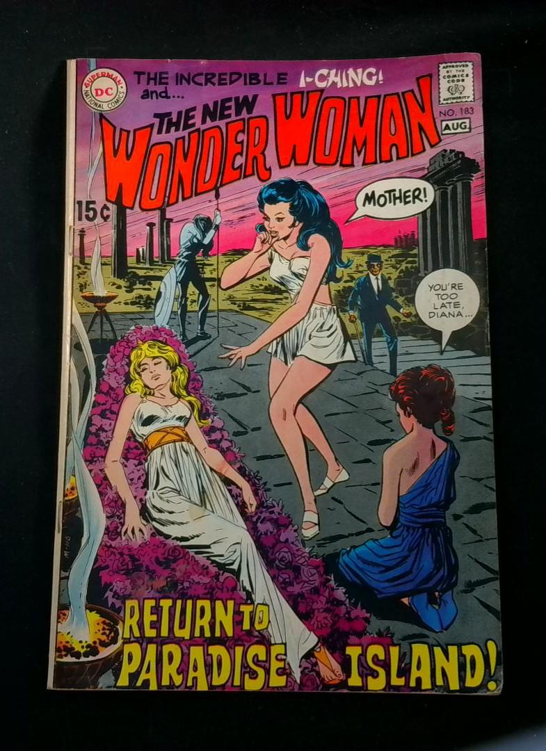 Wonder Woman #183, VG DC Comics, 1969