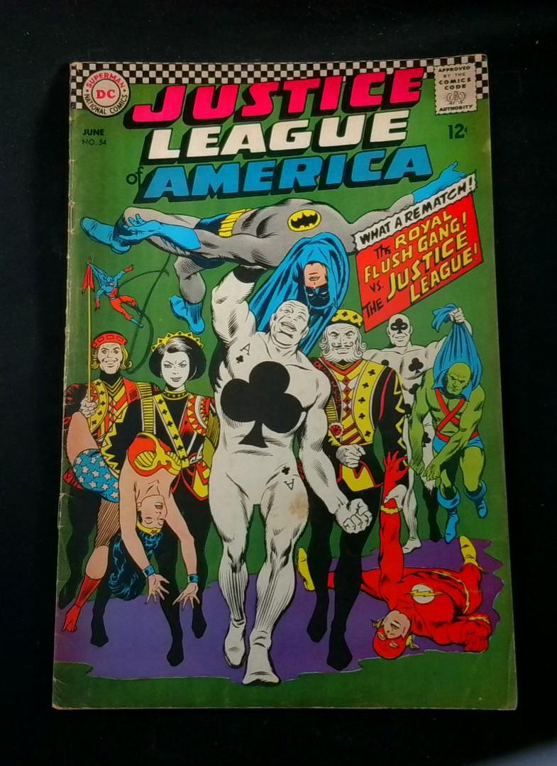 Justice League of America #54, VG+ DC, 1967