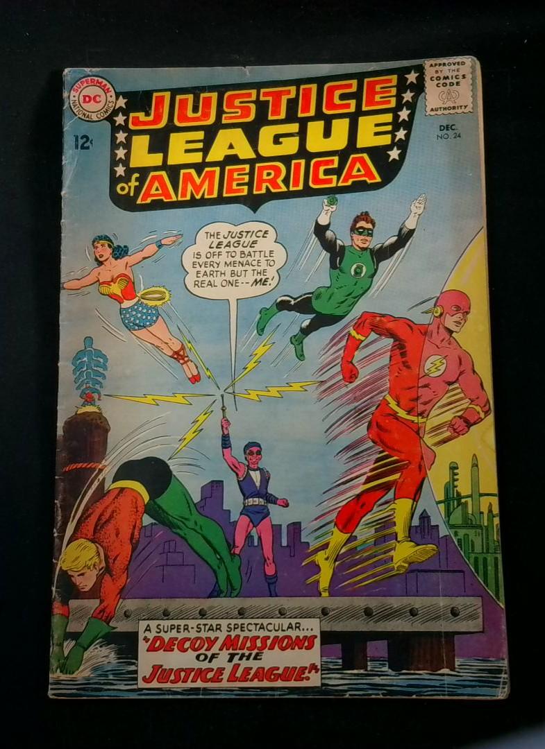 Justice League of America #24, VG- DC, 1963