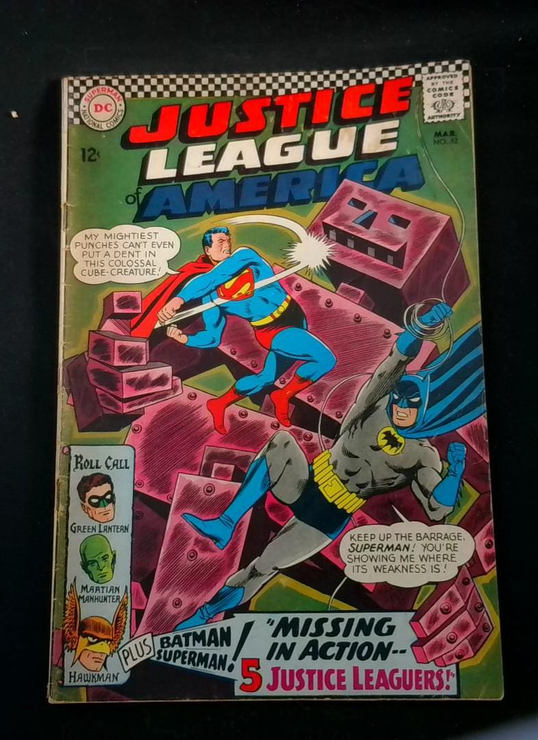 Justice League of America #52, VG DC, 1967