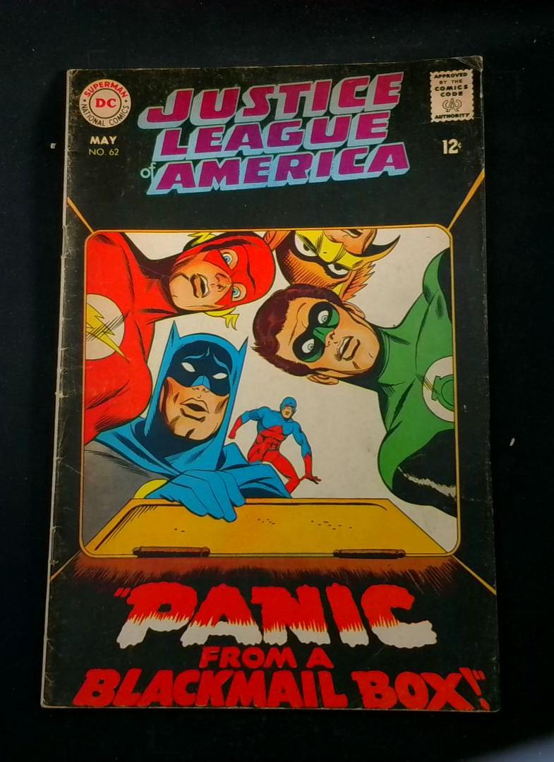 Justice League of America #62, VG DC, 1968