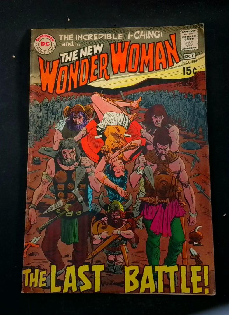 New Wonder Woman #184, VG+ DC, 1969