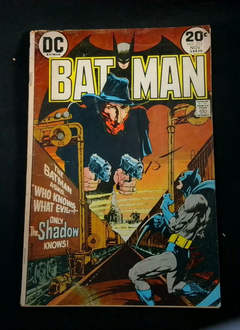 Batman #253, Neal Adams, the Shadow, DC, 1973