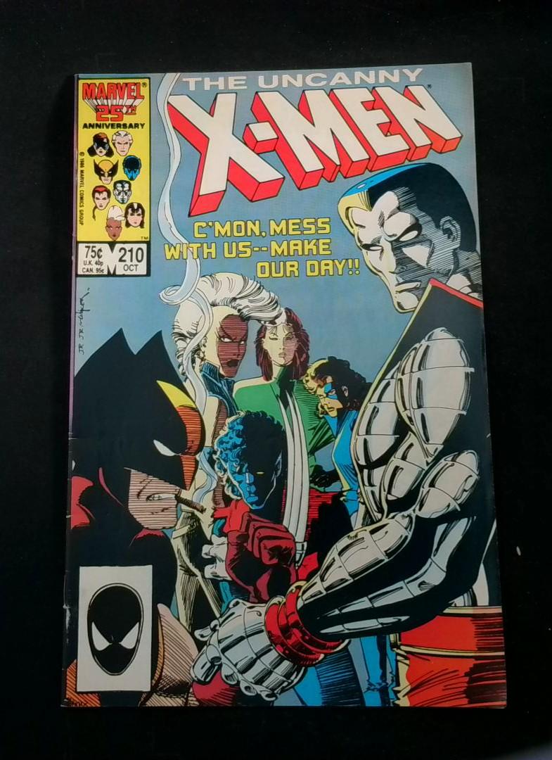 Uncanny X-Men #210, Marvel, 1986