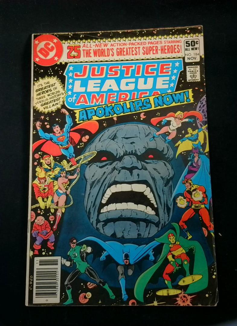 Justice League of America #184, Darkseid NEwsstand, DC, 1980