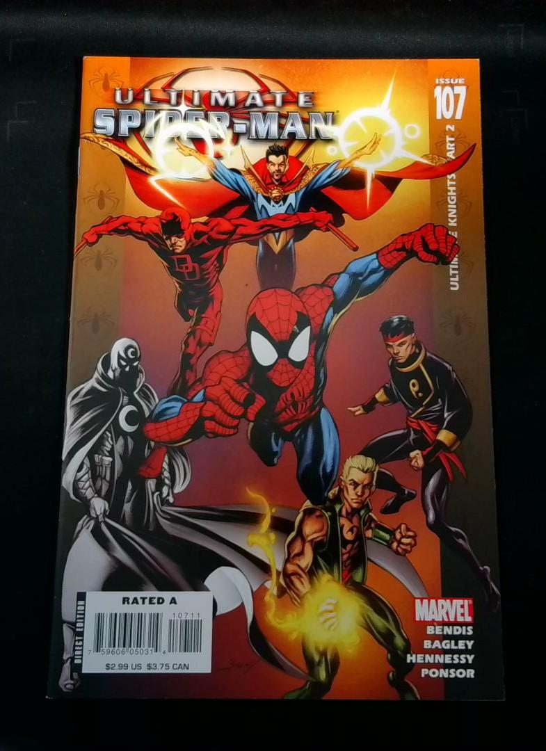 Ultimate Spider-Man #107, VF+ Marvel