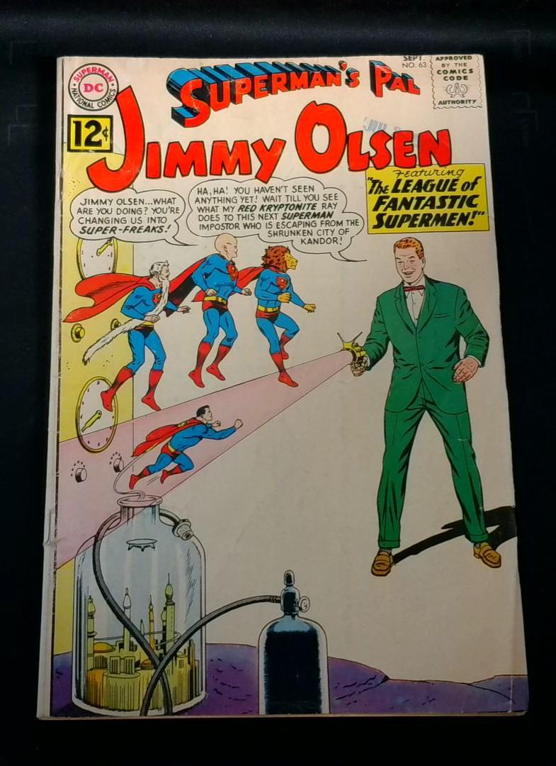 Superman's Pal Jimmy Olsen #63, VG DC, 1962