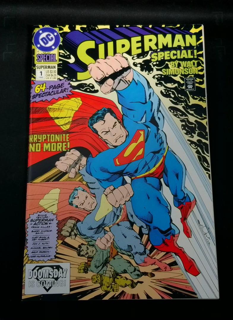Superman Special #1, VF+ Sandman Superman, DC, 1992