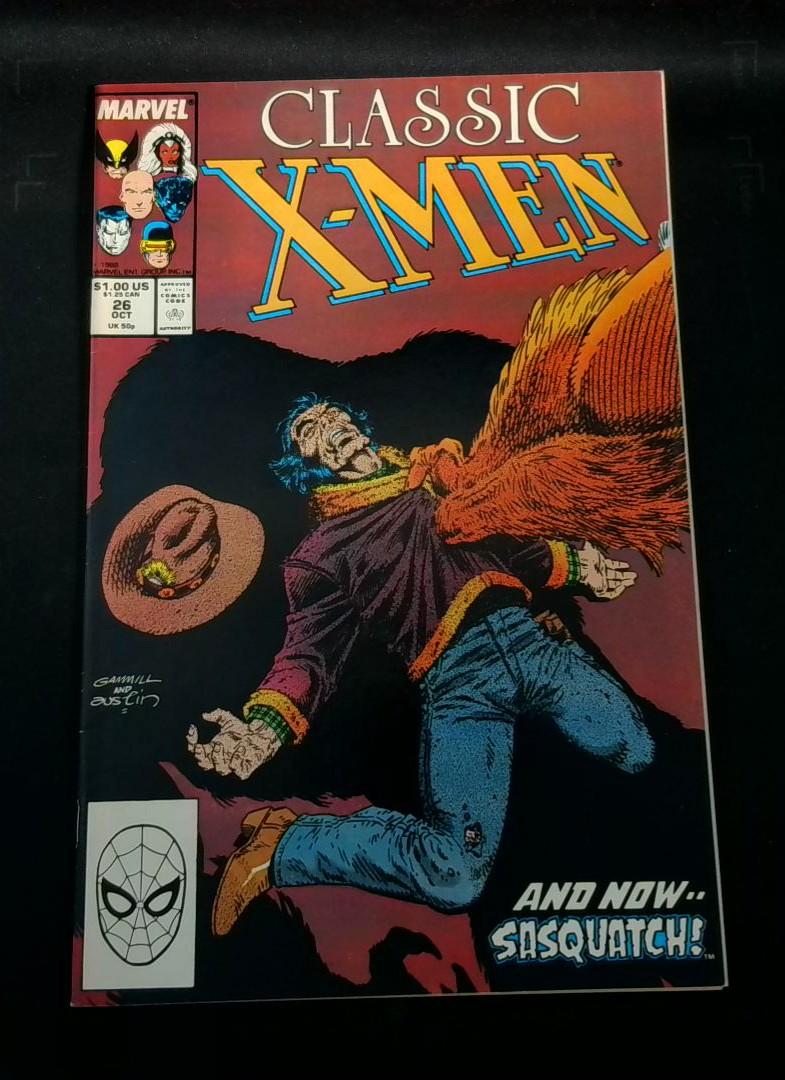 Classic X-Men #26, Marvel, 1988