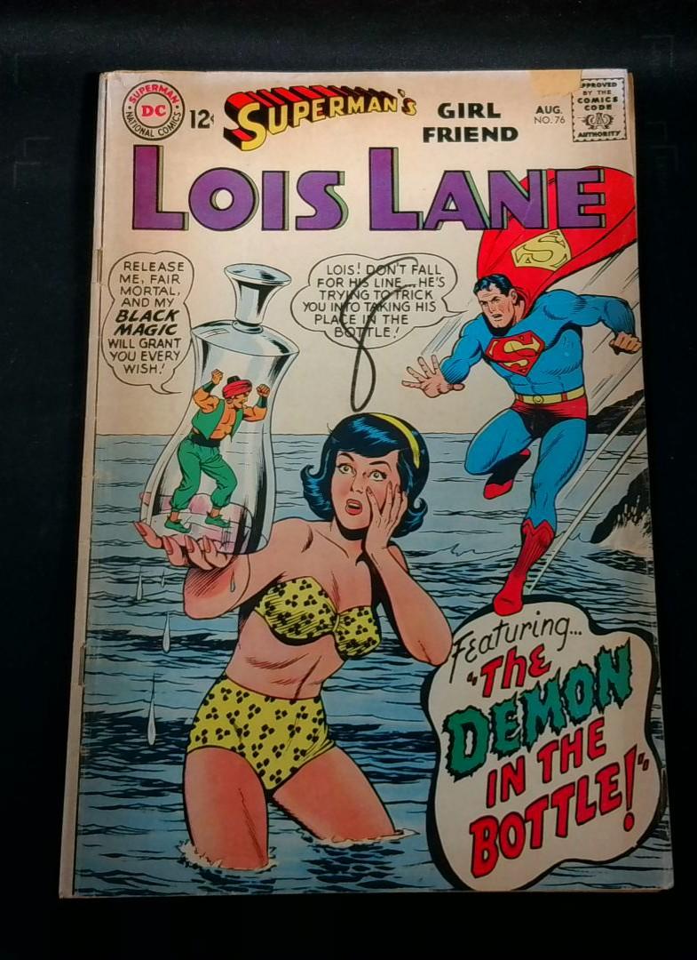 Superman's Girlfriend Lois Lane #76, VG- DC, 1967