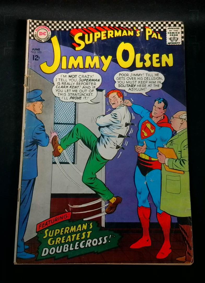 Superman's Pal Jimmy Olsen #102, VG DC Comics, 1967