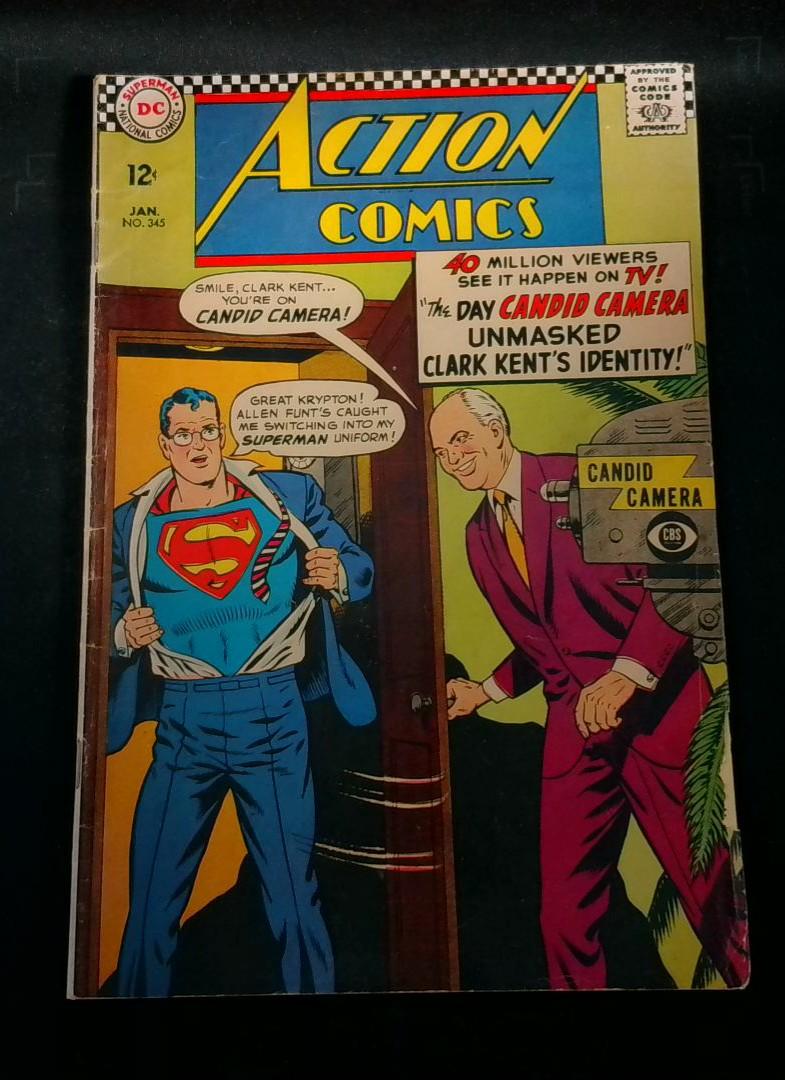 Action Comics #345, VG DC, 1967