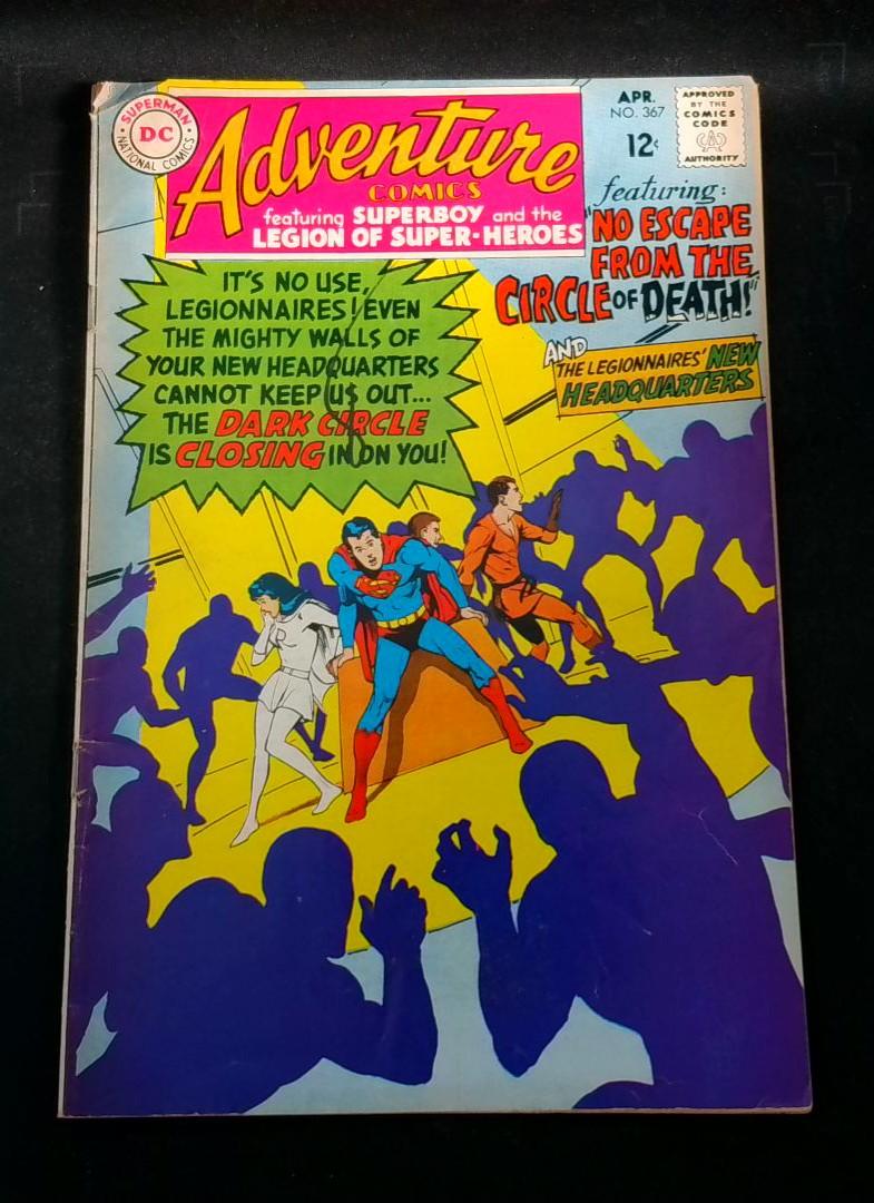 Adventure Comics #367, VG DC, 1968