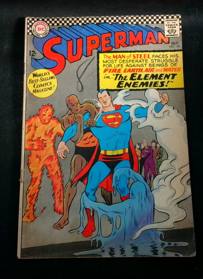 Superman #190, DC, 1966