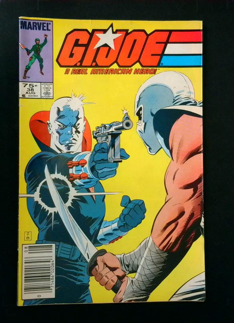 G.I. Joe #38, Newsstand Marvel, 1985
