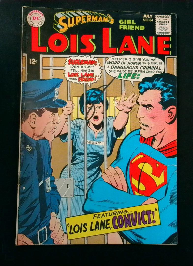 Superman's Girlfriend Lois Lane #84, Neal Adams Cover, DC, 1968