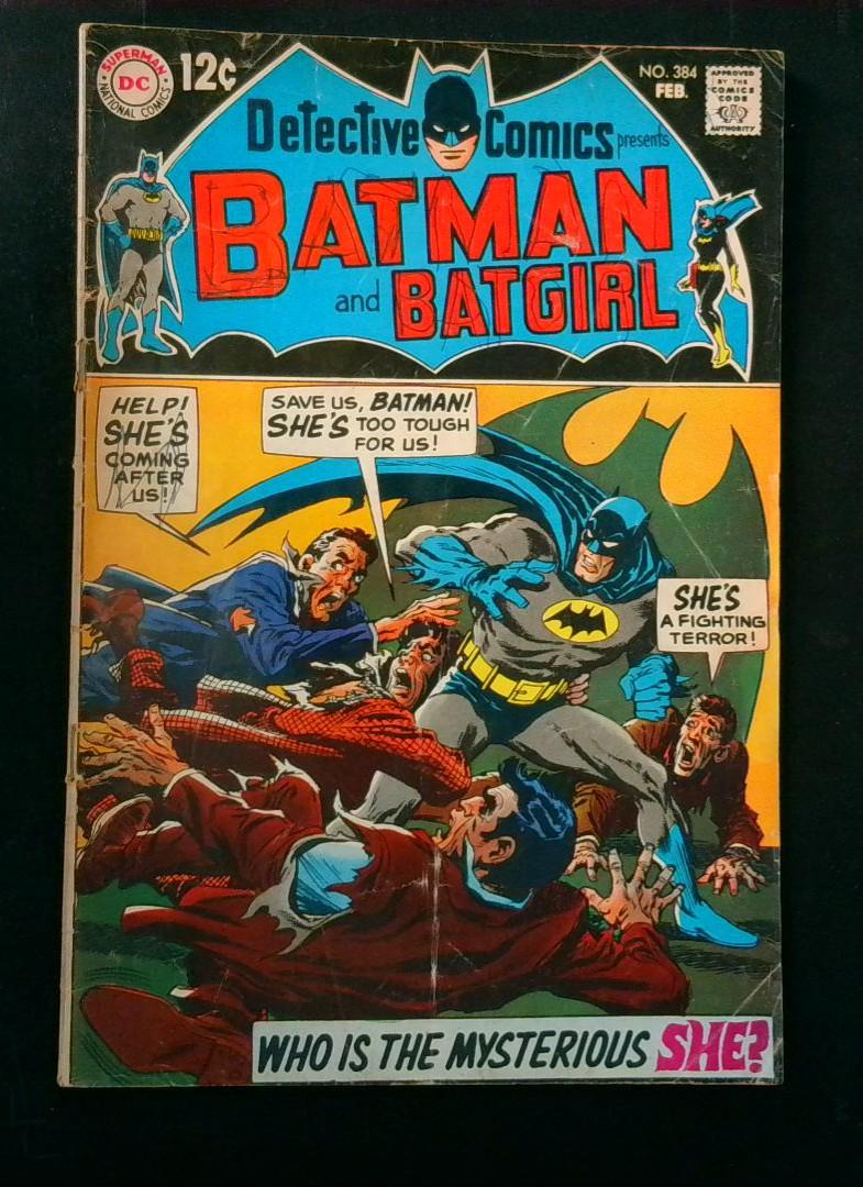 Detective Comics #384, 1st Solo Batgirl Story, DC Comics, 1968