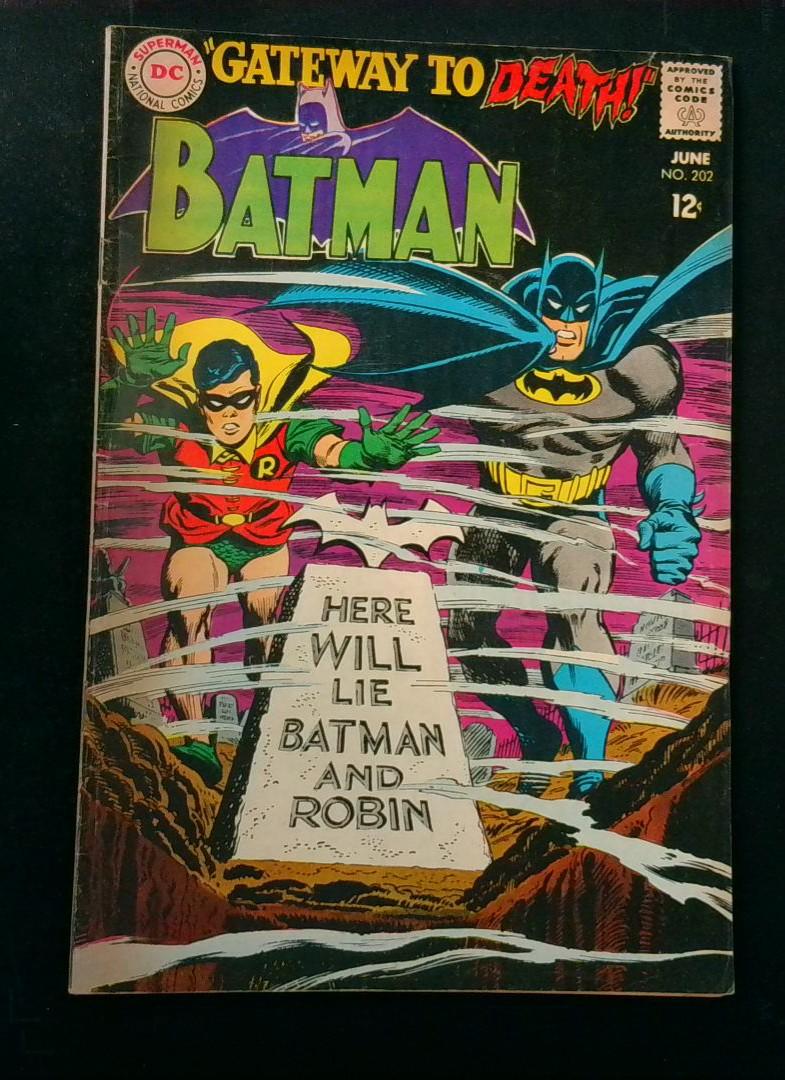 Batman #202, VG/FN DC, 1968