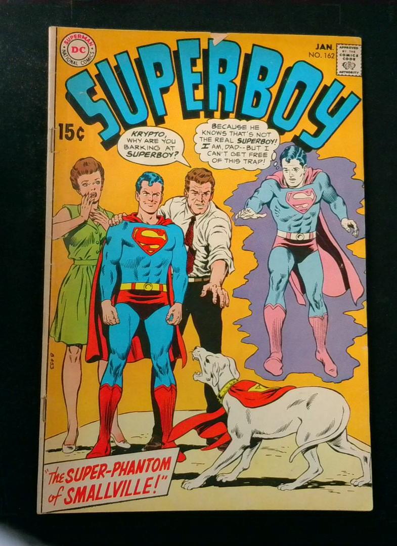 Superboy #162, VG+ DC, 1970