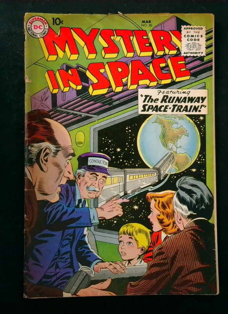 Mystery in Space #50, GD/VG DC, 1959