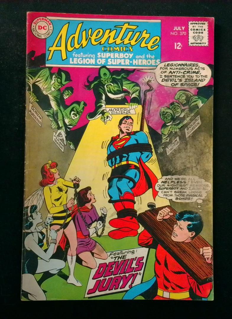 Adventure Comics #370, VG DC, 1968