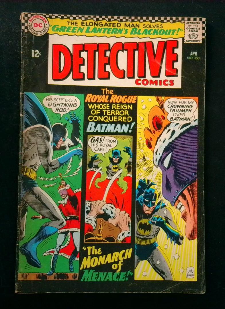 Detective Comics #350, VG+ DC Comics, 1966